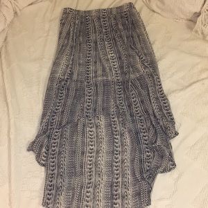 Forever 21 high low skirt